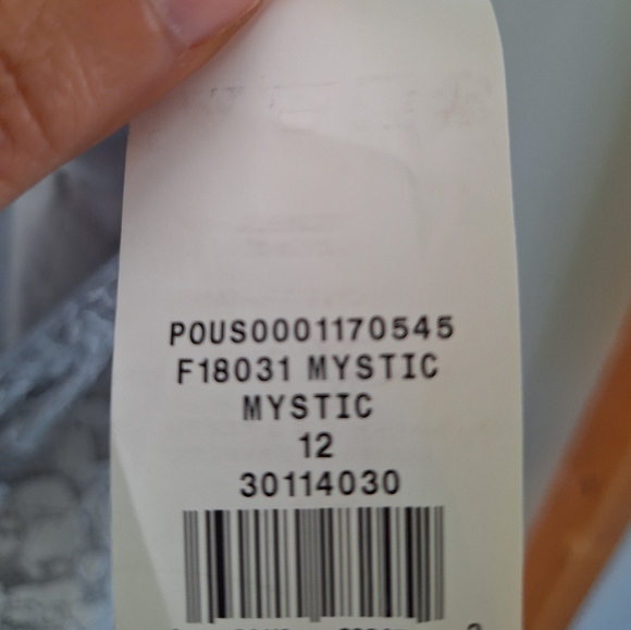 David's Bridal Short Sleeveless Illusion Lace Bridesmaid Dress Size 12 - Picture 13 of 14